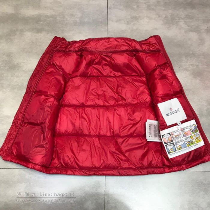 Moncler童裝 兒童羽絨馬甲 跑量款 Moncler休閒棉馬甲  tzy2320